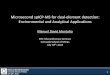 Microsecond spICP-MS for dual-element detection ... · Microsecond spICP-MS for dual-element detection: Environmental and Analytical Applications Manuel David Montaño ... NP event