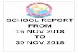 FROM 16 NOV 2018 TO 30 NOV 2018 · (VIBHA) in collaboration with Vigyan Prasar conducted Vidyarthi Vigyan Manthan at Vidya Bharati School Surya Nagar, Ghaziabad on 25 & 26 November