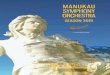 MANUKAU SYMPHONY ORCH 10 11 MANUKAU SYMPHONY ORCHESTRA Manukau Symphony Orchestra (MSO) is a community