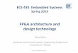 FPGA architecture and design technology 2019-02-19آ  F5 F8 F5 F6 CLB Slice S3 Slice S2 Slice S0 Slice