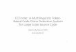 CCFinder: A Mullinguisc Token- Based Code Clone Detec.on ...courses.cs.vt.edu/cs6704/spring17/slides_by_students/CCFinder-Tithi.pdf · CCFinder: A Mullinguisc Token-Based Code Clone