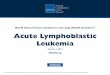 NCCN Clinical Practice Guidelines in Oncology (NCCN ... · Leukemia Version 1.2014. NCCN Guidelines Index ... Timing of LP should be consistent with the chosen treatment regimen