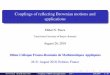 Couplings of reflecting Brownian motions and applications · Couplings of reﬂecting Brownian motions and applications Mihai N. Pascu Transilvania University of Braso¸ v, Romania