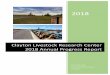 Clayton Livestock Research Center 2018 Annual …This report was not as a formal release. Therefore, none of the data or information herein is authorized for release or publication