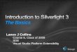 Title of Presentation { with sample bracket usage }6.470.scripts.mit.edu/2010/lectures/silverlight/slides.pdf · 2011-10-17 · Microsoft Silverlight is a cross-browser, cross platform