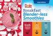 menu solutions NO BLENDER? NO PROBLEM. Breakfast Blender ...res. Blender-less Smoothies Measure out
