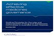 Achieving effective medicines governance - CATAG...Achieving effective medicines governance Guiding Principles for the roles and responsibilities of Drug and Therapeutics Committees