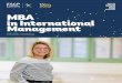 BERLIN WARSAW MBA in International Management · 2019-09-16 · in the world. With its six urbancampuses in Berlin, London, Madrid, Paris, Turin and Warsaw, ESCP Europe is rooted