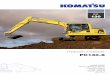 Hydraulic Excavator PC130-8Hydraulic Excavator PC 130 2 Walk-Around The Komatsu Dash 8 crawler excavators set new worldwide standards for construction equipment. Operator safety and
