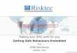 risk management and assessment for business Risktec Solutions · risk management and assessment for business Risktec Solutions Making your SMS work for you Getting Safe Behaviours
