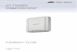 AT-TQ4600 Wireless Access Point Installation …AT-TQ4600 Wireless Access Point Installation Guide 15 Contacting Allied Telesis If you need assistance with this product, you may contact