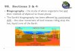 98. Sections 3 & 4 - Berwick Area School District...98. Sections 3 & 4: Biogeography –the study of where organisms live and their methods of dispersal to those places The Earth’s