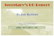 Secretary’s DO Report - jpc indiansteel.nic.inSecretary’s DO Report (Flash Report) – APRIL 2017 (FY 2017 – 18) 4 III. Pig Iron: •During April 2017, pig iron production for