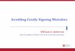 Avoiding Costly Signing Mistakes - National Notary Association library/nna/webinars/avoiding-costly-signing