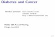 Diabetes and Cancerbendixcarstensen.com/DMCa/DMCA-overview.pdf · Con icts of interest I Employee of Steno Diabetes Center, a research hospital owned by NovoNordisk. I Stockholder