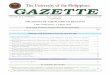 The University of the Philippines GAZETTE...April - June 2011 UP Gazette iii Page Memorandum of Agreement amongst the University of the Philippines Open University, UP Open University