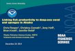 Linking fish productivity to deep-sea coral and sponges in ......Linking fish productivity to deep-sea coral and sponges in Alaska Chris Rooper 1, Christina Conrath , Jerry Hoff1,