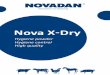 Nova X-Dry - Dairy Vet Shops · Novadan is an innovative, Danish production and service company which was established in 1980. Novadan has its own modern laboratory and pro-duction