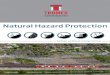 Natural Hazard Protection - Trumer Schutzbauten · Natural hazards and their effects Human habitats are often endangered by natural hazards. Due to climate change and the increasing