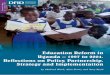 Education Reform in Uganda – 1997 to 2004. Reflections on ... · Education Reform In Uganda 1997 to 2004 Reflections on Policy, Partnership, Strategy and Implementation DFID Department