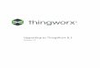 Upgrading to ThingWorx 8 - PTC.com: Log In...Upgrading to ThingWorx 8.1 This guide contains steps for upgrading to a newer version of ThingWorx. If you are installing ThingWorx for