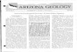 Arizona Geological Survey ARIZONA GEOLOGY · Arizona Geological Survey ARIZONA (formerly fieldnotesi GEOLOGY I ... formed during an important episode of mid-Tertiary tectonism (mountain