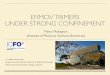 EFIMOV TRIMERS UNDER STRONG CONFINEMENT · EFIMOV TRIMERS UNDER STRONG CONFINEMENT in collaboration with! Jesper Levinsen (Aarhus Institute of Advanced Studies)! Meera Parish (University