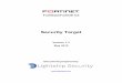 FortiGate 5.6 Security Target 1.3 - NIAP CCEVS 5... · 2019-08-30 · Fortinet Security Target Page 5 of 116 1 Introduction 1.1 Overview 1 This Security Target (ST) defines the Fortinet