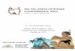 5th TALANOA OCEANIA CONFERENCE 2012 - Pacific Institute - ANUpacificinstitute.anu.edu.au/outrigger/wp-content/uploads/2012/11/... · Tep Tok – Renaissance of Tatau in the Pacific