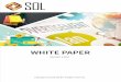 WHITE PAPER3 solbit.tech INTRODUCTION SOL Platform은 Blockchain을 기반으로 하는 커뮤니티 생태 플랫폼입니다. 자사의 독자적인 기술로 구현하는 블 록체인