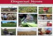 Dispersal Notes - Plant pathology...The purpose of the Department of Plant Pathology and Microbiology’s newsletter ‘Dispersal Notes’ is to keep department members, alumni, prospective