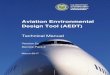 Aviation Environmental Design Tool (AEDT)The Federal Aviation Administration, Office of Environment and Energy (FAA-AEE) has developed the Aviation Environmental Design Tool (AEDT)