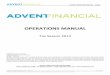 OPERATIONS MANUAL - adventtax.comadventtax.com/static/assets/Advent-OperationsManual-TaxSeason2014.pdfADVENT OPERATIONS MANUAL – TS2014 PARTNER OPERATIONS MANUAL TS20123 rev 1 10/XX/12