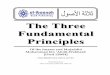 The Three Fundamental Principles - WordPress.com · “The Three Fundamental Principles” of Imaam Muhammad bin ‘Abdil-Wahhaab Al-Ibaanah E-Books 4 Al-Ibaanah.Com Know, may Allaah