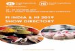 FI INDIA & HI 2019 SHOW DIRECTORY - Amazon Web Services · Fi India Show App- the new Fi India mobile app is available to download for android and i -phone and allows you to browse