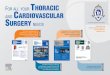 FOR ALL YOUR THORACIC AND CARDIOVASCULAR SURGERY NEEDSmedia.journals.elsevier.com/content/files/thoracic... · The official publications of the AATS jtcvsonline.org semthorcardiovascsurg.com