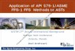 Application of API 579-1/ASME FFS-1 FFS Methods to ASTs · -1/ASME FFS-1 Link . Other links in API 653 (direct and indirect) • 4.3.3.6: “…any thinning of the tank shell below