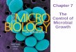 Chapter 7 The Control of Microbial Growthlpc1.clpccd.cc.ca.us/LPC/Zingg/Micro/Lects SS 2016...Define sterilization, disinfection, antisepsis, sanitization, biocide, germicide, bacteriostasis,