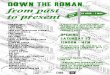 Down the Roman from past to present - Art Catcher: Group ... · The Roman Road Past and Present Pub Social Adventure carlotta novella “industrious neighbourhood” - drawings &