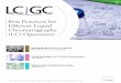 Best Practices for Efficient Liquid Chromatography (LC ... · Although modern liquid chromatography (LC) is a mature technology, problems can still arise during analysis. When challenges