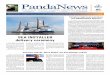 SEA InStAllER delivery ceremony panda news/pandanews82.pdf · SEA InStAllER delivery ceremony On October 19, the 3rd generation wind turbine installation jack up, N370, being built