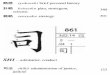 Japanese Kanji and Kana: A Complete Guide to the Japanese ...buna.arts.yorku.ca/japanese/ajlt/kanji_list/hs_kanji_861-880.pdf · 名詞 meishi noun 82 （他）動詞 (ta)dōshi (transitive)
