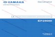images-na.ssl-images-amazon.comEF2800i OWNER'S MANUAL 2016 by Yamaha Motor Corporation, U.S.A. 1st Edition, March 2016 ... YAMAHÂ&XTENDED SERVICE (YES.) SAFETY INFORMATION This generator