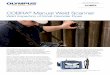 COBRA Manual weld Scannertwn-technology.com/Download/Olympus/Scanner COBRA Specsheet EN.pdf · The COBRA® manual scanner, combined with the OmniScan® PA flaw detector, is used to