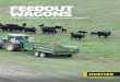 FEEDOUT WAGONS · The Hustler Super Comby is a very versatile machine being able to feed all types and sizes of round and square bales including straw, hay and baled silage