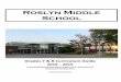Roslyn Middle School - Roslyn High School...Roslyn Middle School will create a positive environment that promotes lifelong learning ... , Director of Guidance K-12 Charles Windwer,