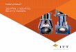33 PTA / 33 PTD Slurry Valves - SEMCOR33 PTA / 33 PTD Slurry Valves. 2 ITT is a global leader in fluid handling with 65 years of design, manufacture, and fabrication of engineered