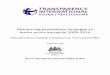 Monitoring provo enja Strategije za borbu protiv korupcije ... · koji Transparency International izra uje na godianjoj osnovi, Bosna i Hercegovina se nalazi na 91. do 97. mjestu