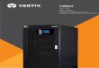 Liebert NXC-brochure(VERTIV) 16Mar · and environmental impact. 1.UPS with integrated battery 2.UPS with integrated isolation transformer Configuration available UPS with fully integrated