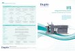 SYSTEM CONFIGURATIONS IFS - Duplo USA brochure 04.14.pdf · ill tomtilly dst to omenste o te tiness. INCREASED STACING CAPACITY Te IFS n e onged it long etil ste ee te nised iees